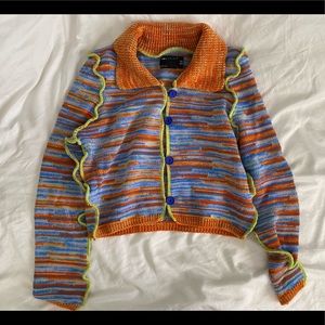 ASOS knit multicolor blouse NEVER WORN